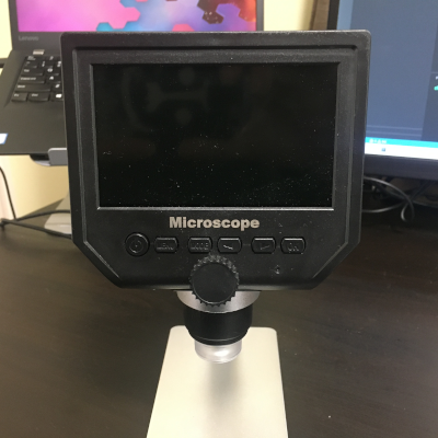 aliexpressで買った型番不明のLCD顕微鏡